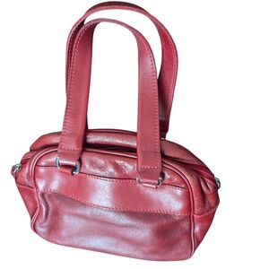 Vintage Roots Leather Handbag